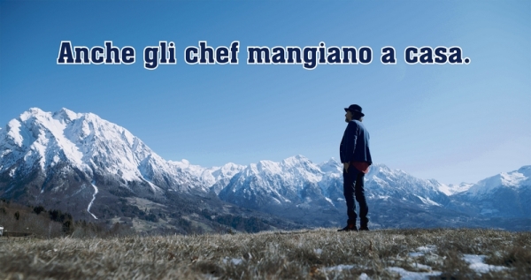 Nuova iniziativa di Bergader in collaborazione con lo chef De Prà: „Anche gli Chef mangiano a casa“